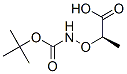 Propanoic acid, 2-[[[(1,1-dimethylethoxy)carbonyl]amino]oxy]-, (R)- (9CI) CAS#: 42989-96-8