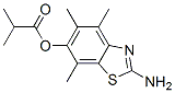 Propanoic acid, 2-methyl-, 2-amino-4,5,7-trimethyl-6-benzothiazolyl ester CAS#: 120164-17-2