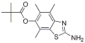 Propanoic acid, 2,2-dimethyl-, 2-amino-4,5,7-trimethyl-6-benzothiazolyl ester CAS#: 120164-19-4