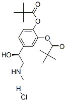 Propanoic acid, 2,2-dimethyl-, 4-[1-hydroxy-2-(methylamino)ethyl]-1,2-phenylene ester, hydrochloride, (S)- CAS#: 133815-41-5