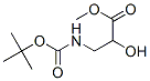 Propanoic acid, 3-[[(1,1-dimethylethoxy)carbonyl]amino]-2-hydroxy-, methyl CAS#: 133153-76-1