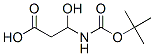 Propanoic acid, 3-[[(1,1-dimethylethoxy)carbonyl]amino]-3-hydroxy- (9CI) CAS#: 140686-90-4
