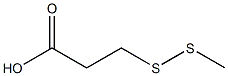 Propanoic acid, 3-(Methyldithio)- CAS#: 138148-59-1