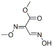 Propanoic acid, 3-(hydroxyimino)-2-(methoxyimino)-, methyl ester (9CI) CAS#: 155299-39-1