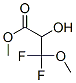 Propanoic  acid,  3,3-difluoro-2-hydroxy-3-methoxy-,  methyl  ester CAS#: 174364-12-6
