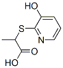 Propionic acid, 2-[(3-hydroxy-2-pyridyl)thio]- (8CI) CAS#: 32002-81-6