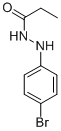 Propionic acid 2-(p-bromophenyl)hydrazide CAS#: 42095-80-7