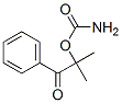 Propiophenone, 2-hydroxy-2-methyl-, carbamate (8CI) CAS#: 33664-82-3