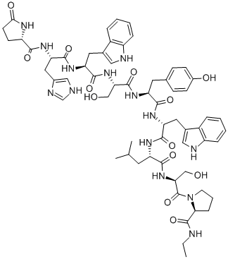 Pyr-His-Trp-Ser-Tyr-D-Trp-Leu-Ser-Pro-NHEt CAS#: 319432-01-4
