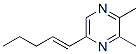 Pyrazine, 2,3-dimethyl-5-(1-pentenyl)-, (E)- (9CI) CAS#: 143901-63-7