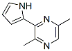 Pyrazine, 2,5-dimethyl-3-(1H-pyrrol-2-yl)- (9CI) CAS#: 141994-93-6