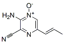 Pyrazinecarbonitrile, 3-amino-6-(1-propenyl)-, 4-oxide (9CI) CAS#: 116749-48-5