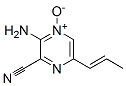 Pyrazinecarbonitrile, 3-amino-6-(1-propenyl)-, 4-oxide, (E)- (9CI) CAS#: 40132-92-1