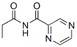 Pyrazinecarboxamide, N-(1-oxopropyl)- (9CI) CAS#: 140670-54-8
