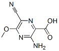 Pyrazinecarboxylic acid, 3-amino-6-cyano-5-methoxy- (9CI) CAS#: 157224-90-3