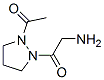 Pyrazolidine, 1-acetyl-2-(aminoacetyl)- (9CI) CAS#: 174089-24-8