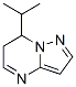Pyrazolo[1,5-a]pyrimidine, 6,7-dihydro-7-(1-methylethyl)- (9CI) CAS#: 170886-59-6