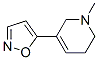 Pyridine, 1,2,3,6-tetrahydro-5-(5-isoxazolyl)-1-methyl- (9CI) CAS#: 123686-64-6