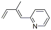 Pyridine, 2-(2-methyl-1,3-butadienyl)-, (E)- (9CI) CAS#: 144343-89-5