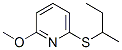 Pyridine, 2-methoxy-6-[(1-methylpropyl)thio]- (9CI) CAS#: 122734-03-6