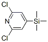 Pyridine, 2,6-dichloro-4-(trimethylsilyl)- (9CI) CAS#: 134031-23-5