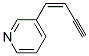 Pyridine, 3-(1-buten-3-ynyl)-, (Z)- (9CI) CAS#: 143799-42-2