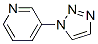 Pyridine, 3-(1H-1,2,3-triazol-1-yl)- (9CI) CAS#: 118078-93-6