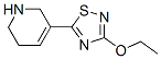 Pyridine, 3-(3-ethoxy-1,2,4-thiadiazol-5-yl)-1,2,5,6-tetrahydro- (9CI) CAS#: 122683-63-0