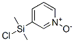 Pyridine, 3-(chlorodimethylsilyl)-, 1-oxide (9CI) CAS#: 125186-98-3