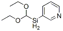 Pyridine, 3-(diethoxymethylsilyl)- (9CI) CAS#: 125338-12-7
