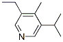 Pyridine, 3-ethyl-4-methyl-5-(1-methylethyl)- (9CI) CAS#: 131666-16-5