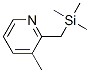 Pyridine, 3-methyl-2-[(trimethylsilyl)methyl]- (9CI) CAS#: 158588-01-3