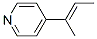 Pyridine, 4-(1-methyl-1-propenyl)- (9CI) CAS#: 149586-04-9