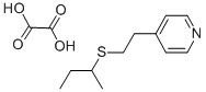 Pyridine, 4-(2-((1-methylpropyl)thio)ethyl)-, ethanedioate (1:1) CAS#: 134480-52-7