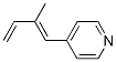 Pyridine, 4-(2-methyl-1,3-butadienyl)-, (E)- (9CI) CAS#: 144343-93-1