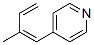 Pyridine, 4-(2-methyl-1,3-butadienyl)-, (Z)- (9CI) CAS#: 144343-92-0