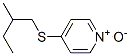 Pyridine, 4-[(2-methylbutyl)thio]-, 1-oxide (9CI) CAS#: 129598-86-3