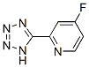 Pyridine, 4-fluoro-2-(1H-tetrazol-5-yl)- (9CI) CAS#: 323202-75-1
