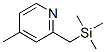 Pyridine, 4-methyl-2-[(trimethylsilyl)methyl]- (9CI) CAS#: 158588-02-4
