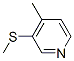 Pyridine, 4-methyl-3-(methylthio)- (9CI) CAS#: 142918-39-6