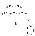 Pyridinium, 1-(2-((4-methyl-2-oxo-2H-1-benzopyran-7-yl)oxy)ethyl)-, br omide CAS#: 155272-58-5