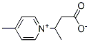 Pyridinium, 1-(2-carboxy-1-methylethyl)-4-methyl-, inner salt (9CI) CAS#: 161470-77-5