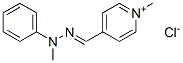 Pyridinium,1-methyl-4-[(methylphenylhydrazono)methyl]-,chloride CAS#: 42476-20-0