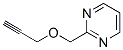 Pyrimidine, 2-[(2-propynyloxy)methyl]- (9CI) CAS#: 126230-86-2