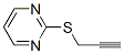 Pyrimidine, 2-(2-propynylthio)- (9CI) CAS#: 397330-61-9