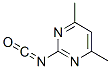 Pyrimidine, 2-isocyanato-4,6-dimethyl- (9CI) CAS#: 134600-72-9