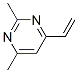 Pyrimidine, 4-ethenyl-2,6-dimethyl- (9CI) CAS#: 127588-28-7