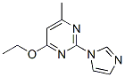 Pyrimidine, 4-ethoxy-2-(1H-imidazol-1-yl)-6-methyl- (9CI) CAS#: 114834-00-3
