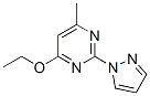 Pyrimidine, 4-ethoxy-6-methyl-2-(1H-pyrazol-1-yl)- (9CI) CAS#: 114834-01-4