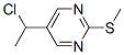 Pyrimidine, 5-(1-chloroethyl)-2-(methylthio)- (9CI) CAS#: 120717-48-8